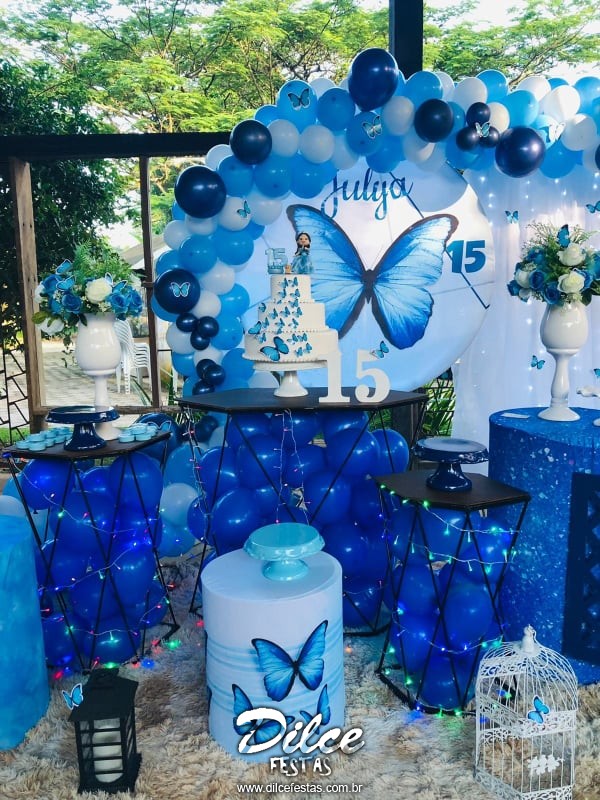 15 Anos – Borboleta Azul – Dilce Festas